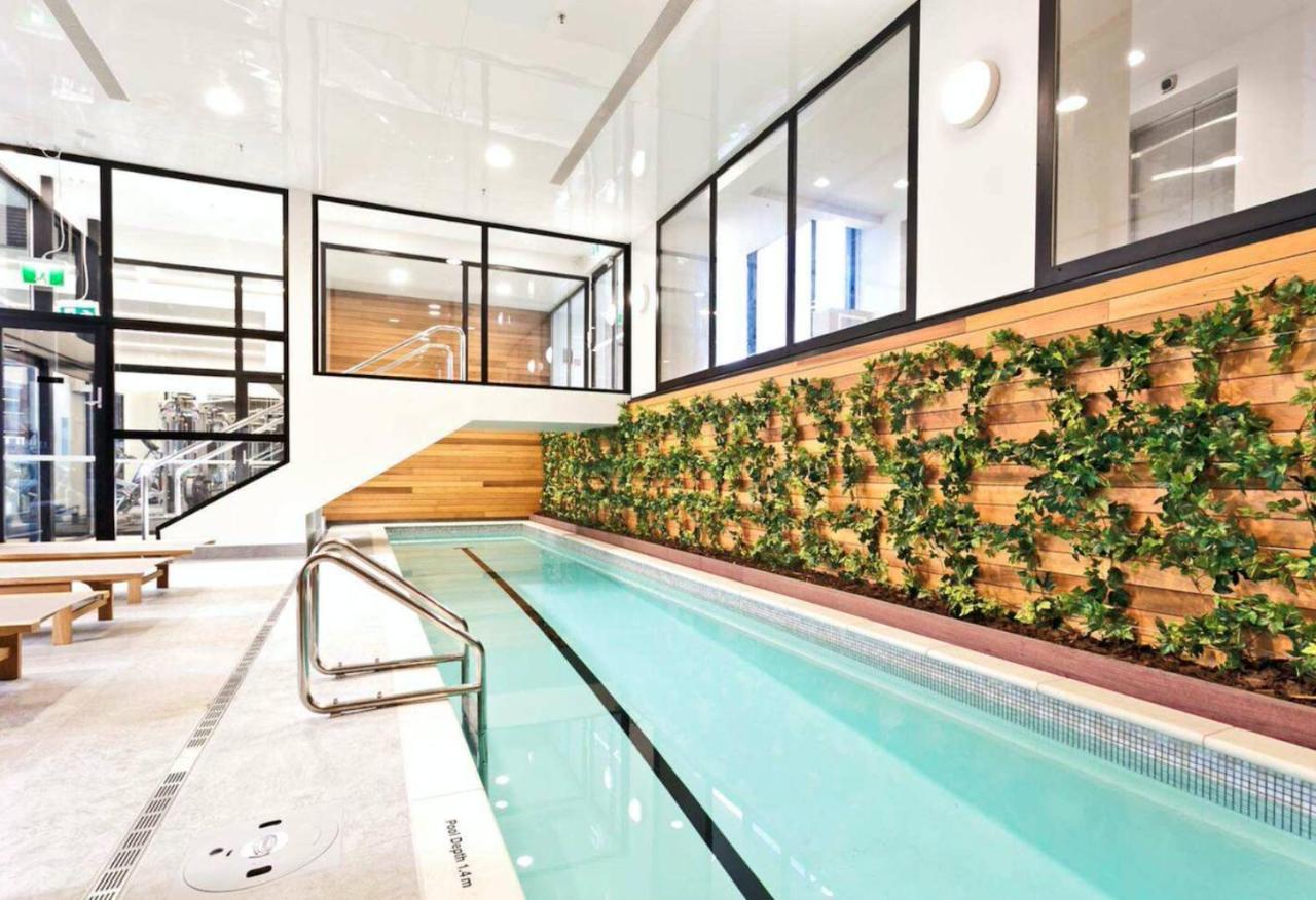 Modern 2 Bedroom Apartment 1 Minute To Skytower Auckland Bagian luar foto