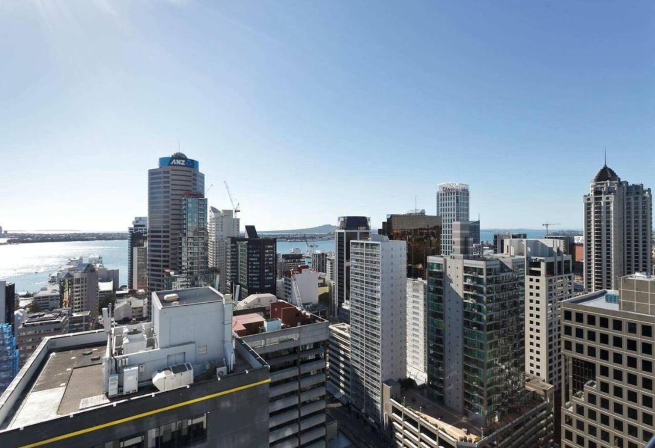 Modern 2 Bedroom Apartment 1 Minute To Skytower Auckland Bagian luar foto