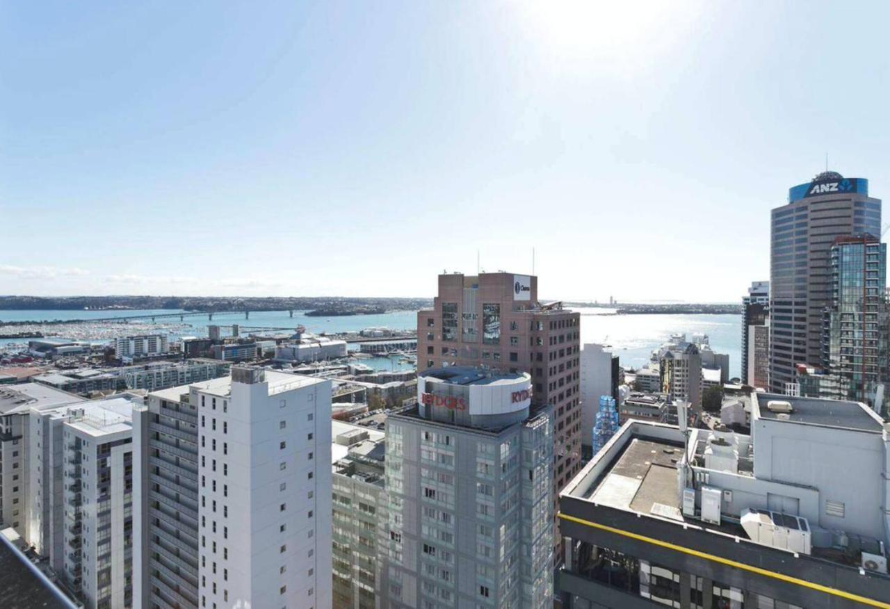 Modern 2 Bedroom Apartment 1 Minute To Skytower Auckland Bagian luar foto